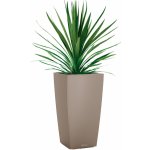 Lechuza Květináč Cubico Color 40 pískový 755 x 395 x 395 mm – Hledejceny.cz