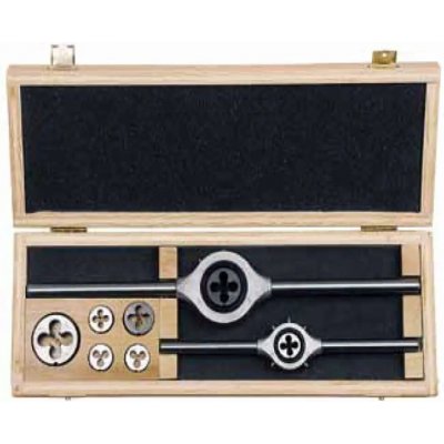 Bučovice Tools 290 129 Závitové kruhové čelisti v sadě MINI-1D profi, HSSE (M3 - M12) – Hledejceny.cz