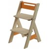 Dětský stoleček s židličkou Gazel rostoucí židle ZUZU oranžová