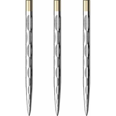 Mission Kovové hroty Laser Plus - Solid Arc - Silver - 38 mm – Zbozi.Blesk.cz