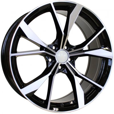 Racing Line B5808 8x19 5x112 ET41 black polished – Hledejceny.cz
