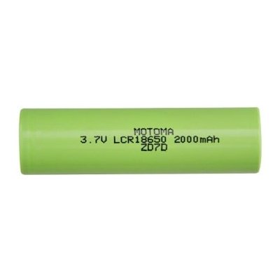 MOTOMA nabíjecí Li-Ion 18650 3,7V 2000 mAh 16A – Zboží Dáma