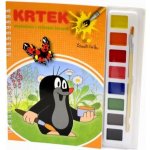 Krtek Omalovánky s vodovými barvami a štětcem Miler Zdeněk – Zboží Dáma