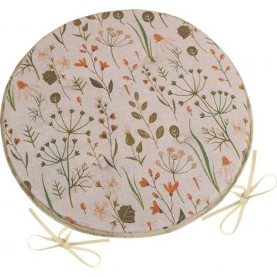 Bellatex Dita kulatý hladký větvičky na režné béžový 40 cm – Sleviste.cz