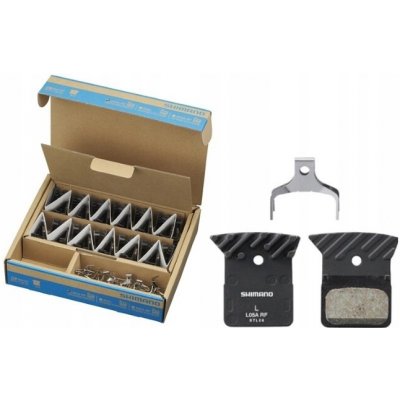 Brzdové destičky Shimano L05A pryskyřičné s chladičem – Zboží Mobilmania