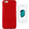 Pouzdro a kryt na mobilní telefon Apple Pouzdro Jelly Case Brush Apple iPhone 7 Plus / 8 Plus červené