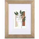 Hama rámeček dřevěný ALBERO, taupe, 20x30 cm – Zboží Mobilmania