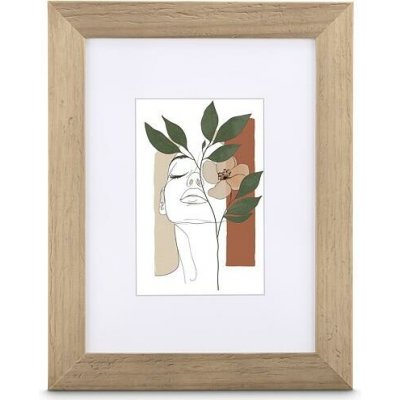 Hama rámeček dřevěný ALBERO, taupe, 20x30 cm – Zboží Mobilmania