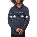 Horsefeathers Hey Dude Sweater blue melange