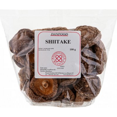 DANFOOD Shiitake houby sušené 100 g – Zboží Dáma DANFOOD Shiitake houby sušené 100 g – Zboží Dáma