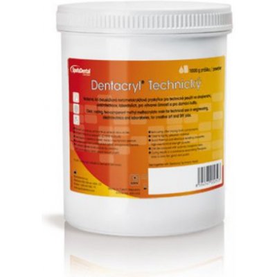 Dentacryl metylmetakrylátová pryskyřice licí 1 kg – Hledejceny.cz