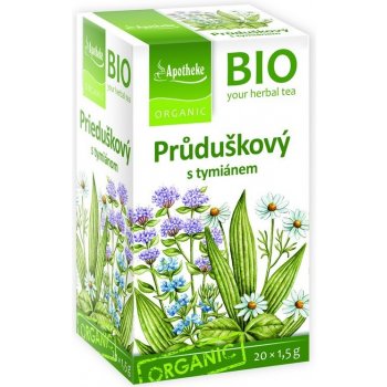 Apotheke BIO Průduškový čaj 20 x 1,5 g