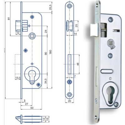 HOBES G223 L PZ 90/50 mm – Zboží Mobilmania
