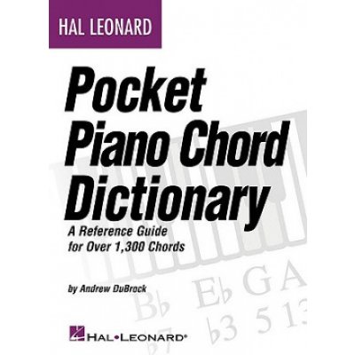 Hal Leonard Pocket Piano Chord Dictionary – Zbozi.Blesk.cz