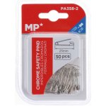 Main Papel S.L. Spínací špendlíky stříbrné 25mm (50ks) – Zboží Dáma