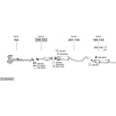 BOSAL BS 256-760 – Hledejceny.cz