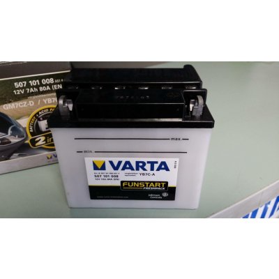 Varta GM7CZ-3D/YB7C-A, 507101 – Zboží Mobilmania