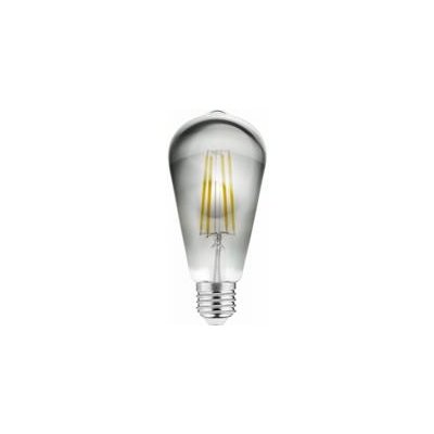 GTV Dekorativní LED , FILAMENT, Šedá, ST64, 1800K, E27, 6,0W, 300lm, AC220-240V, 360° – Hledejceny.cz
