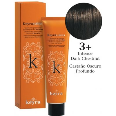 Keyra Barva na vlasy 3+ Intenzivní tmavý kaštan