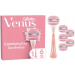 Gillette Venus Comfortglide Spa Breeze + 6 ks hlavic – Zboží Mobilmania