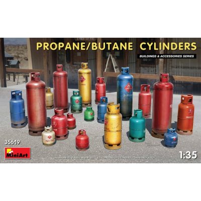 Mini Art 35619 Propane/Butane Cyliders – Zbozi.Blesk.cz