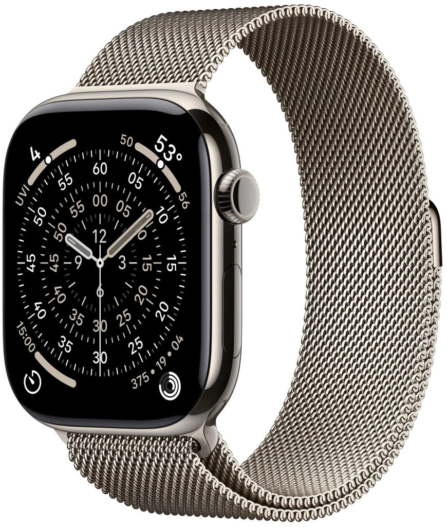 Apple Watch Series 11 Cellular 46mm Elegant Band/Natural MFCY4WF/A