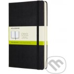 Moleskine Zápisník Expanded tvrdé desky L, čistý, černý 200 listů, čistý A5 – Zboží Mobilmania