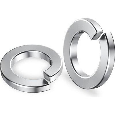 Sada 30 nerezových pružných podložek M6 QZKJQDD, pružné podložky, spirálové podložky, nerezové – Zbozi.Blesk.cz