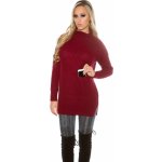 Koucla chunky knit turtleneck jumper w.Pocket ROSE – Zboží Mobilmania