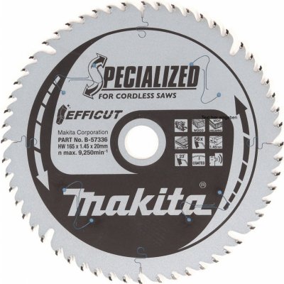 Makita B-57320 pilový kotouč 165x20 56T – Zboží Dáma