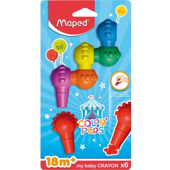 Maped Voskovky Color'Peps Baby Crayons 6 ks