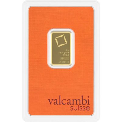 Valcambi zlatý slitek 5 g – Zboží Dáma