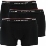 TOMMY HILFIGER boxerky Premium Essentials černé 3Pack – Zboží Dáma