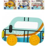 BAM BAM Baby moje první s úchytem policie/sanitka/bus/taxi 4 druhy – Zboží Dáma