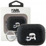 Karl Lagerfeld PU Embossed Choupette Heads Pouzdro pro AirPods Pro 2 KLAP2PGKCPK – Zboží Živě
