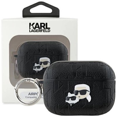 Karl Lagerfeld PU Embossed Choupette Heads Pouzdro pro AirPods Pro 2 KLAP2PGKCPK – Zboží Živě