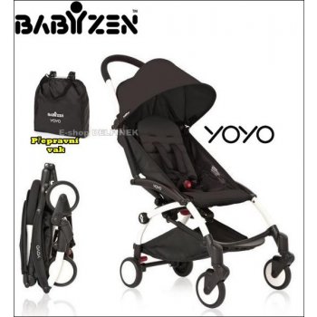 Babyzen Yoyo/bílý rám černý 2015