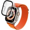 Obal a kryt k chytrým hodinkám FIXED Pure 2v1 pouzdro s tvrzeným sklem pro Apple Watch Ultra 49 mm čiré FIXPUW-1029