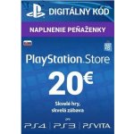 PlayStation dárková karta 20 € SK – Zbozi.Blesk.cz