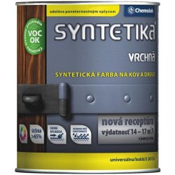 Chemolak syntetická barva S2013 1000 bílá 0,6L