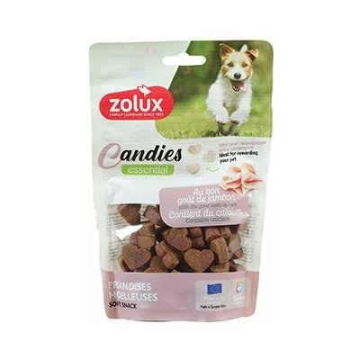Zolux Pamlsek pro psy CANDIES Mini srdíčka vápník 150 g – Hledejceny.cz