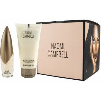 Naomi Campbell EDT 15 ml + tělové mléko 50 ml dárková sada