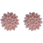 Flowerski naušnice pecky 24 CORAL PINK – Hledejceny.cz