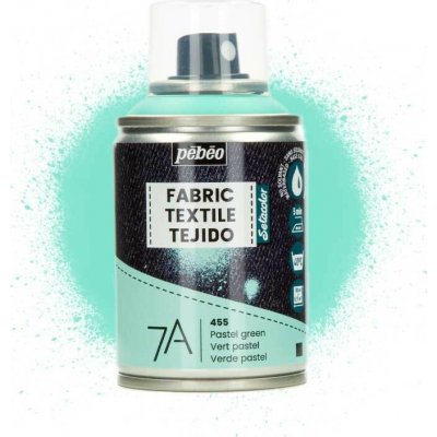 Barva na textil ve spreji Pebeo 7A 100 ml 455 Pastel green – Sleviste.cz
