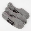 Vans Classic Super No S Heather Grey 3 Pairs socks