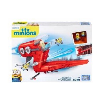 Mega bloks Mimoni Velký set Tryskáč pro padouchy