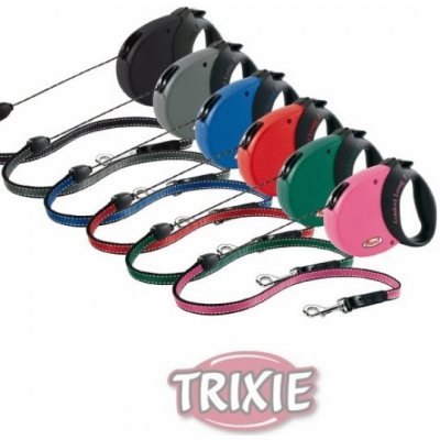 Trixie Vodítko Flexi Comfort Long s měkkou rukojetí lankový popruh – Hledejceny.cz