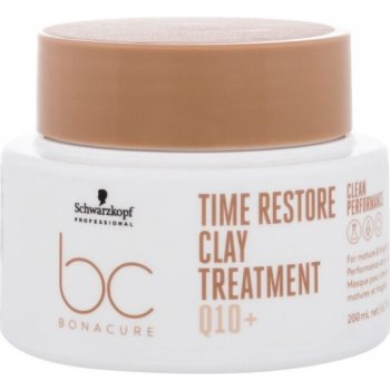 Schwarzkopf BC Bonacure Time Restore jílová maska pro zralé vlasy 200 ml