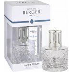 Maison Berger Paris Dárková sada katalytická lampa Mirage + náplň Pure White Tea Čirá 250 ml – Zboží Mobilmania