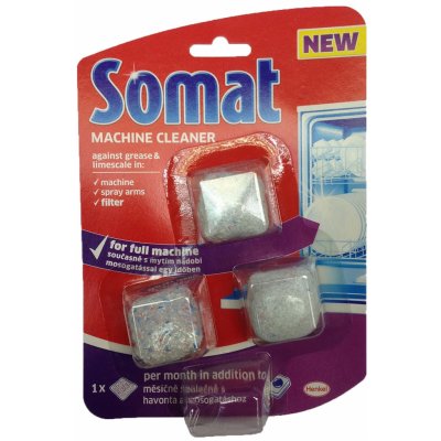 Somat Machine Cleaner čistič myčky 3 x 20 g – Zbozi.Blesk.cz